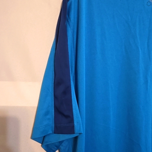 Tek Gear, Dry Tek, Wicking, Men's Short Sleeve Tee, Striped, Breathable, 3X Tall - Picture 10 of 10